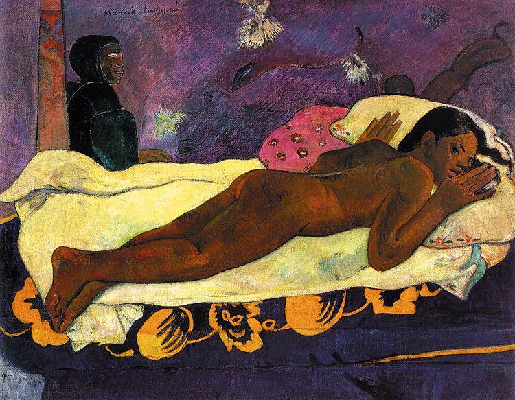 Paul Gauguin Manao Tupapau china oil painting image